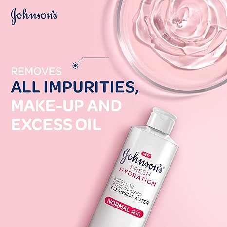 Johnson's Micellar Water with Organic Rose Water 400ml