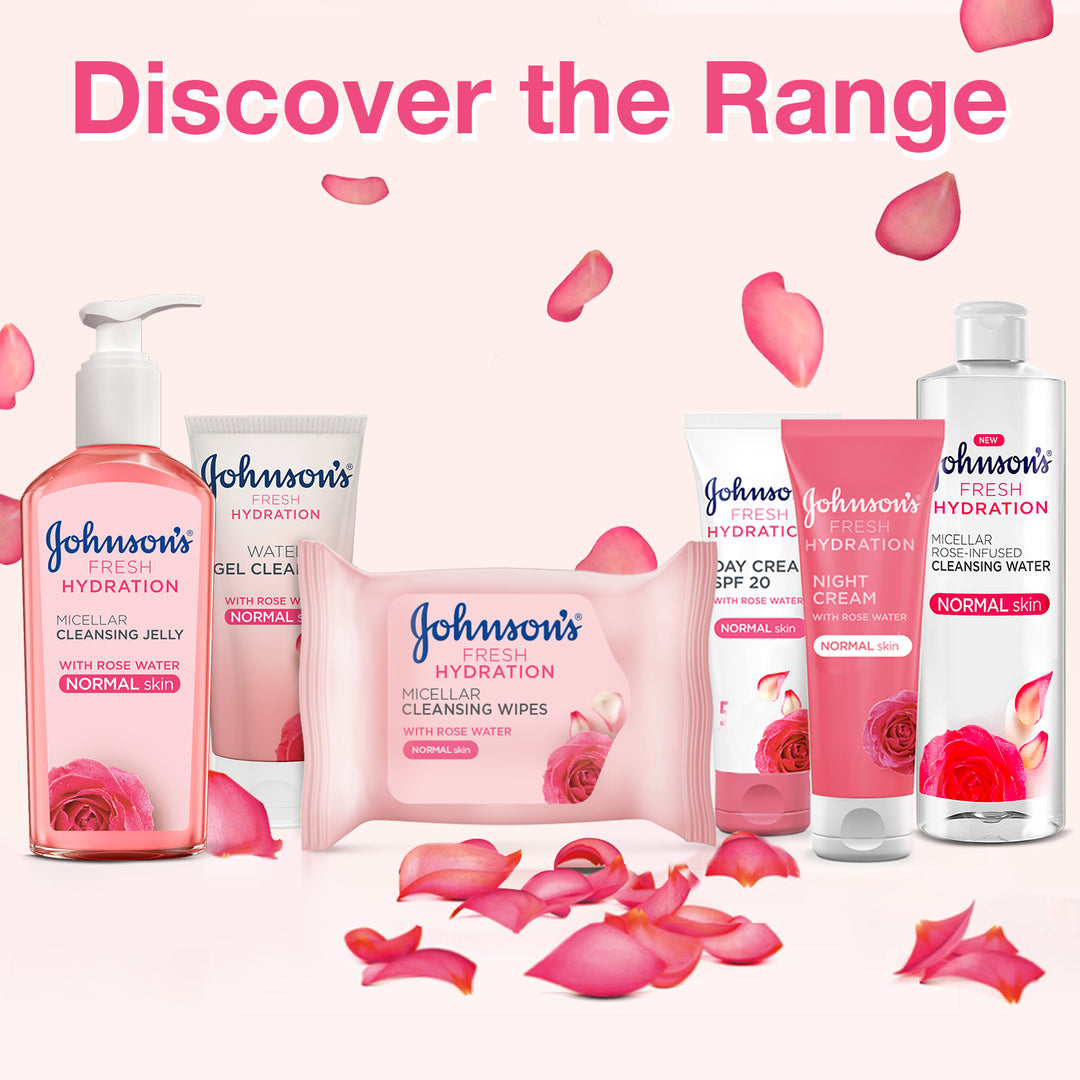 Johnson's Micellar Water with Organic Rose Water 400ml