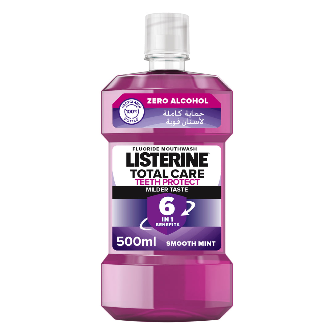 Listerine Mild Total Care Teeth Protect Mouthwash 500ml