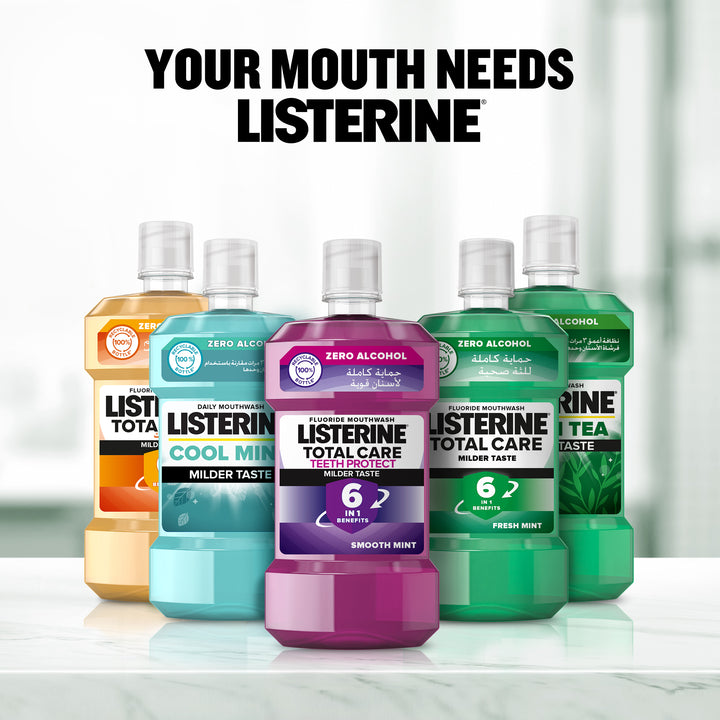 Listerine Mild Total Care Teeth Protect Mouthwash 500ml