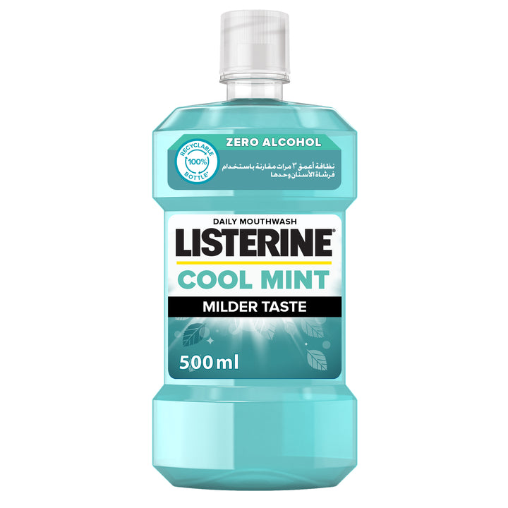 Listerine Mouthwash Mild Cool Mint 500Ml