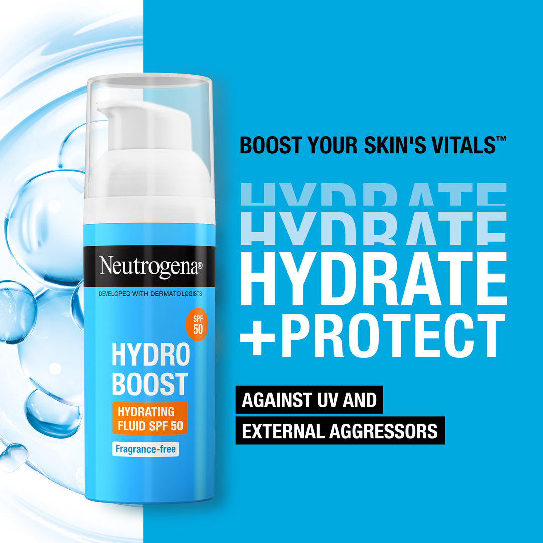 Neutrogena Spf50 Hydro Boost Hydrating Fluid 50Ml