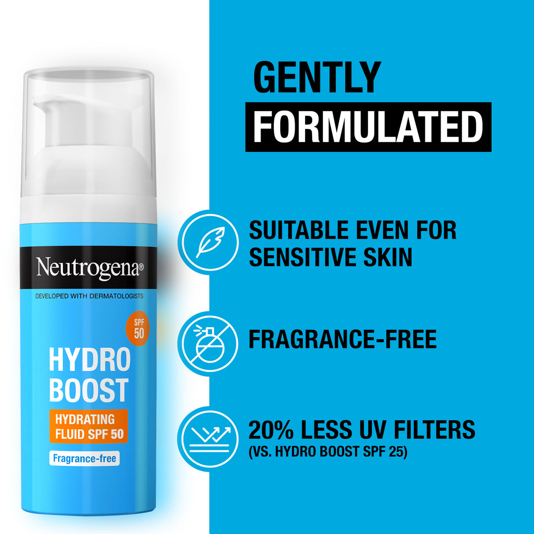 Neutrogena Spf50 Hydro Boost Hydrating Fluid 50Ml