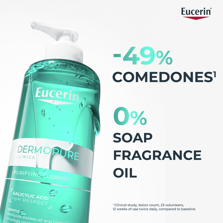 EUCERIN DERMOPURE PURIFYING CLEANSER 400ML