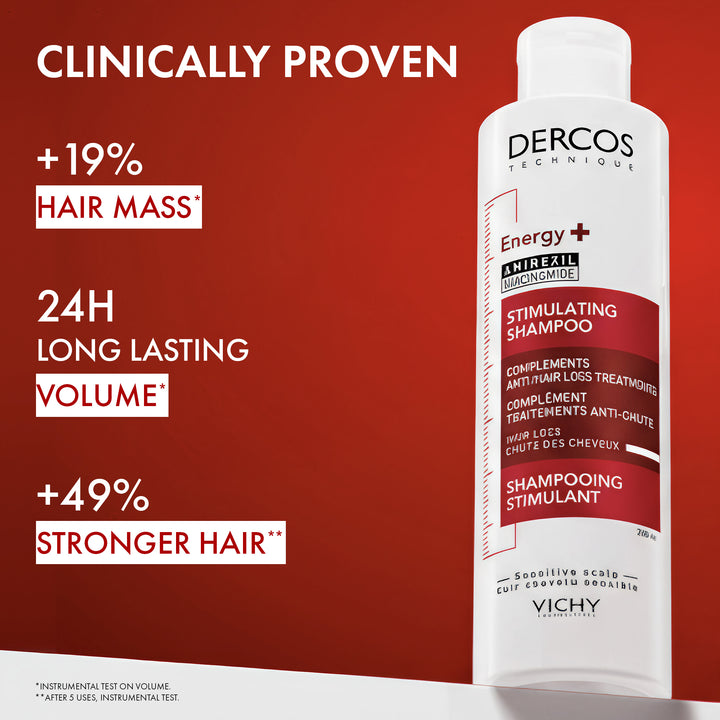 Vichy Dercos Energising Shampoo with Aminexil 200ml