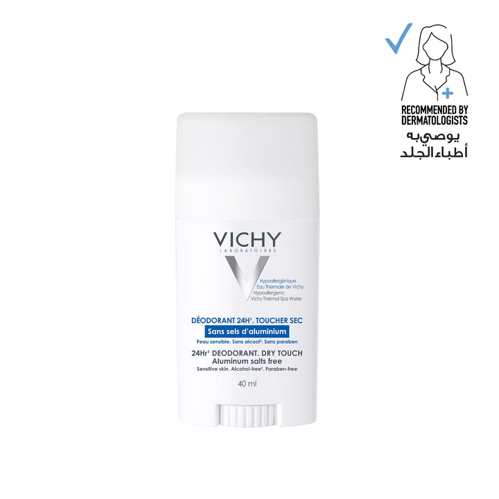 Vichy Deodorant Stick Sensitive Skin Dry Touch 40ml