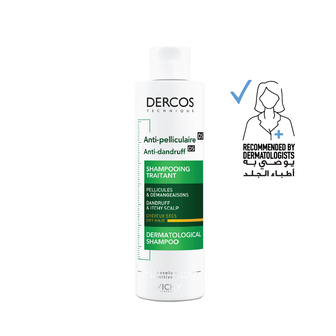 Vichy Dercos Anti-Dandruff Shampoo for Dry Hair 200ml
