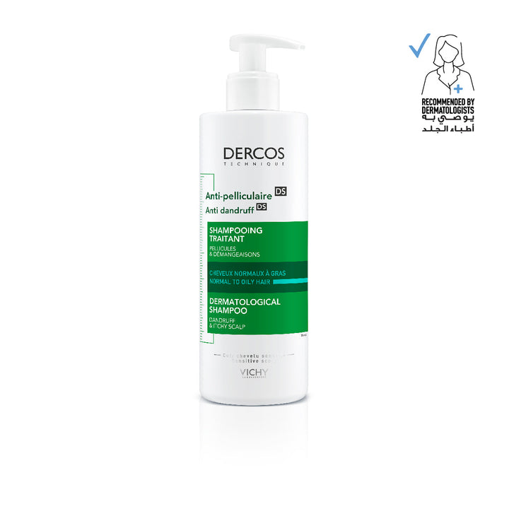 Vichy Dercos Anti-Dandruff DS Normal to Oily Shampoo 390ml
