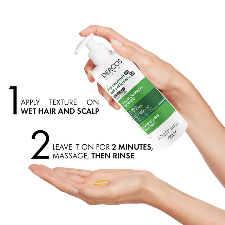 Vichy Dercos Anti-Dandruff DS Normal to Oily Shampoo 390ml