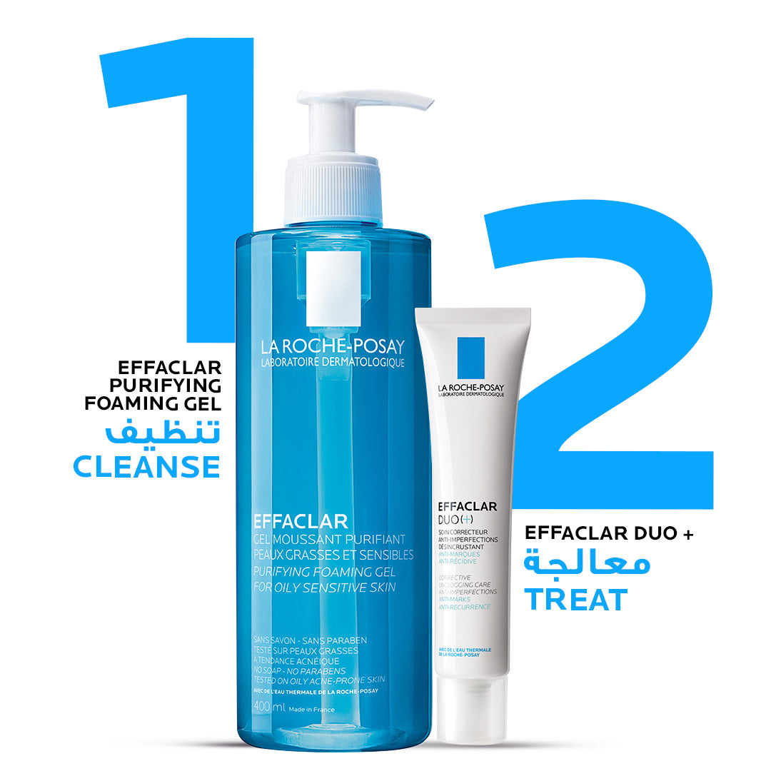 La Roche-Posay Effaclar Purifying Cleansing Foaming Gel 400ml