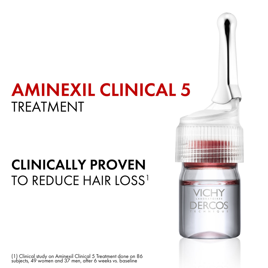 Vichy Dercos Aminexil Clinical 5 for Men Anti-hairloss Treatment 6mlx21s