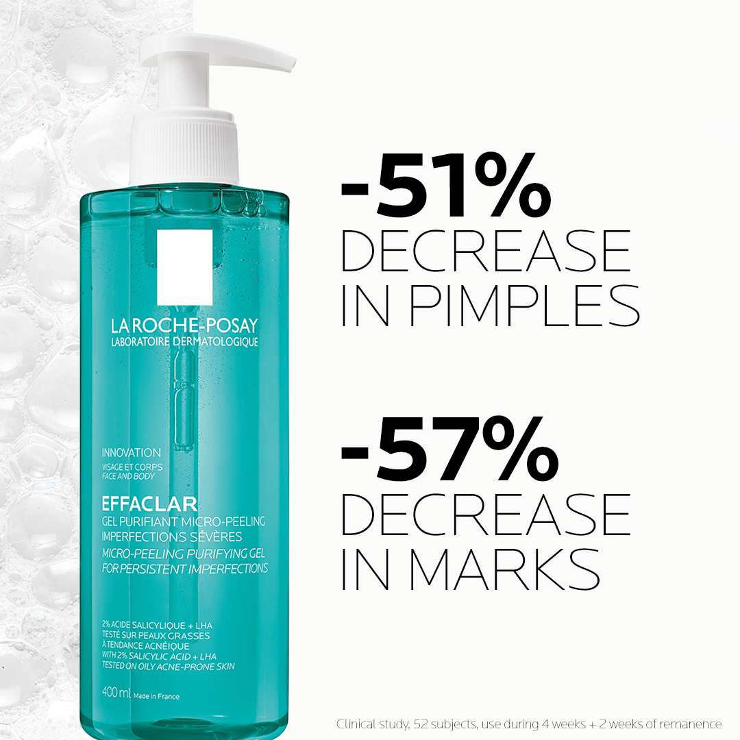 La Roche Posay Effaclar Purifiant Micro-peeling Gel 400ml
