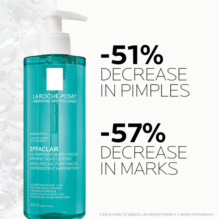 La Roche Posay Effaclar Purifiant Micro-peeling Gel 400ml