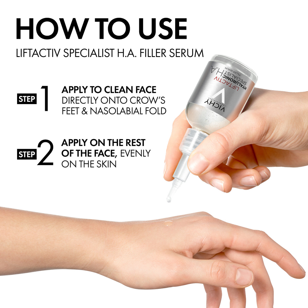 Vichy LiftActiv H.A Epidermic Filler Face & Eye Serum 30ml