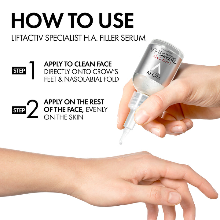 Vichy LiftActiv H.A Epidermic Filler Face & Eye Serum 30ml