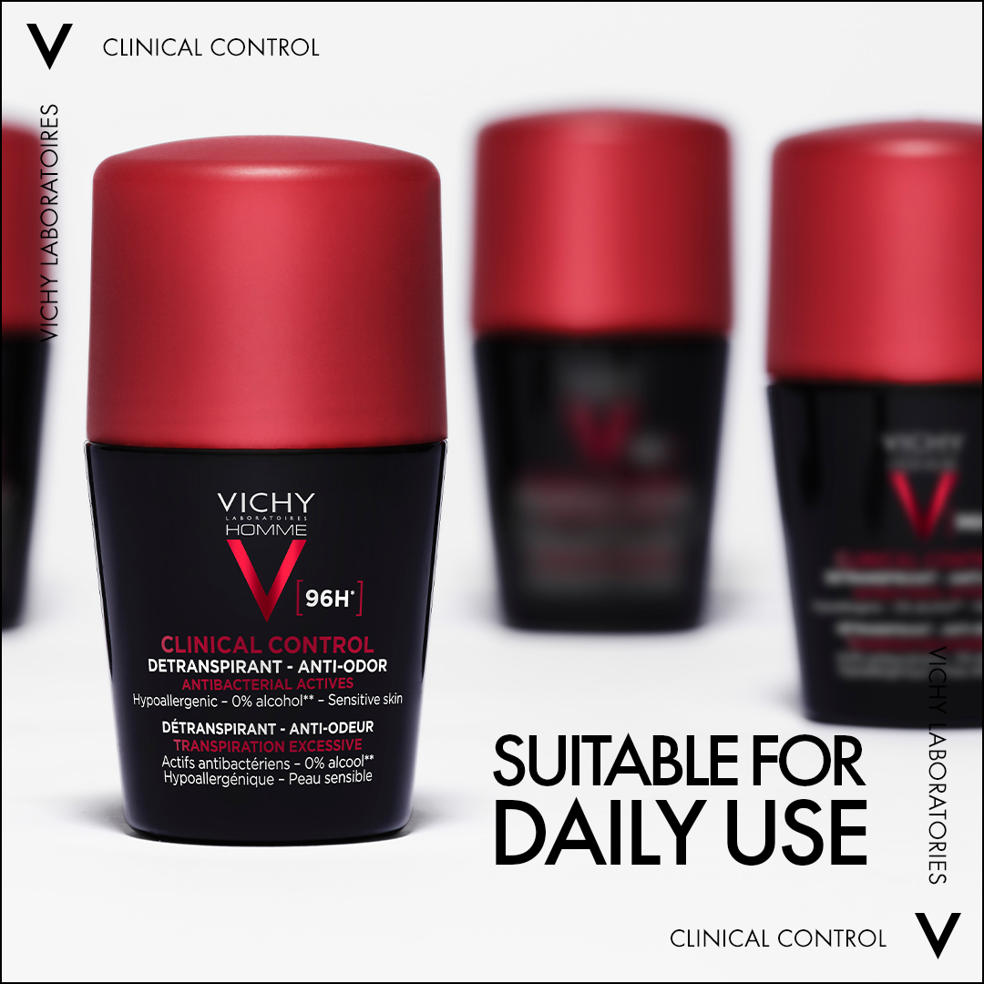 Vichy Homme Deo Clinical Control 96Hr 50Ml