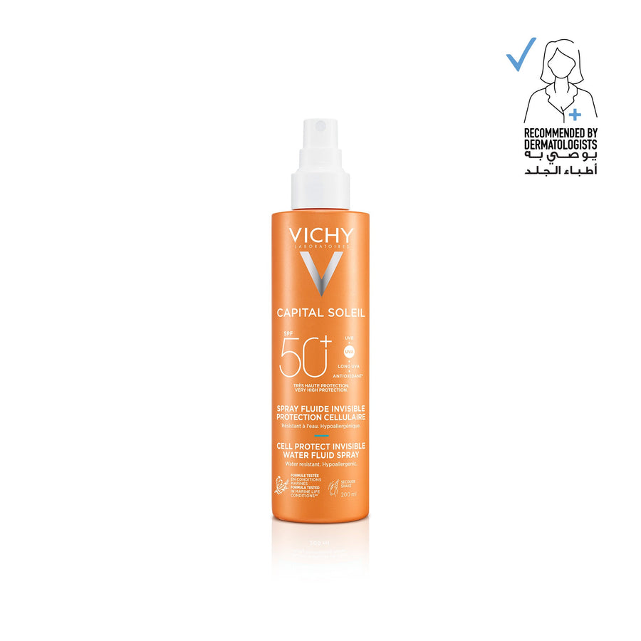Vichy Capital Soleil Invisible Fluid Sunscreen Spray SPF50+ 200ml