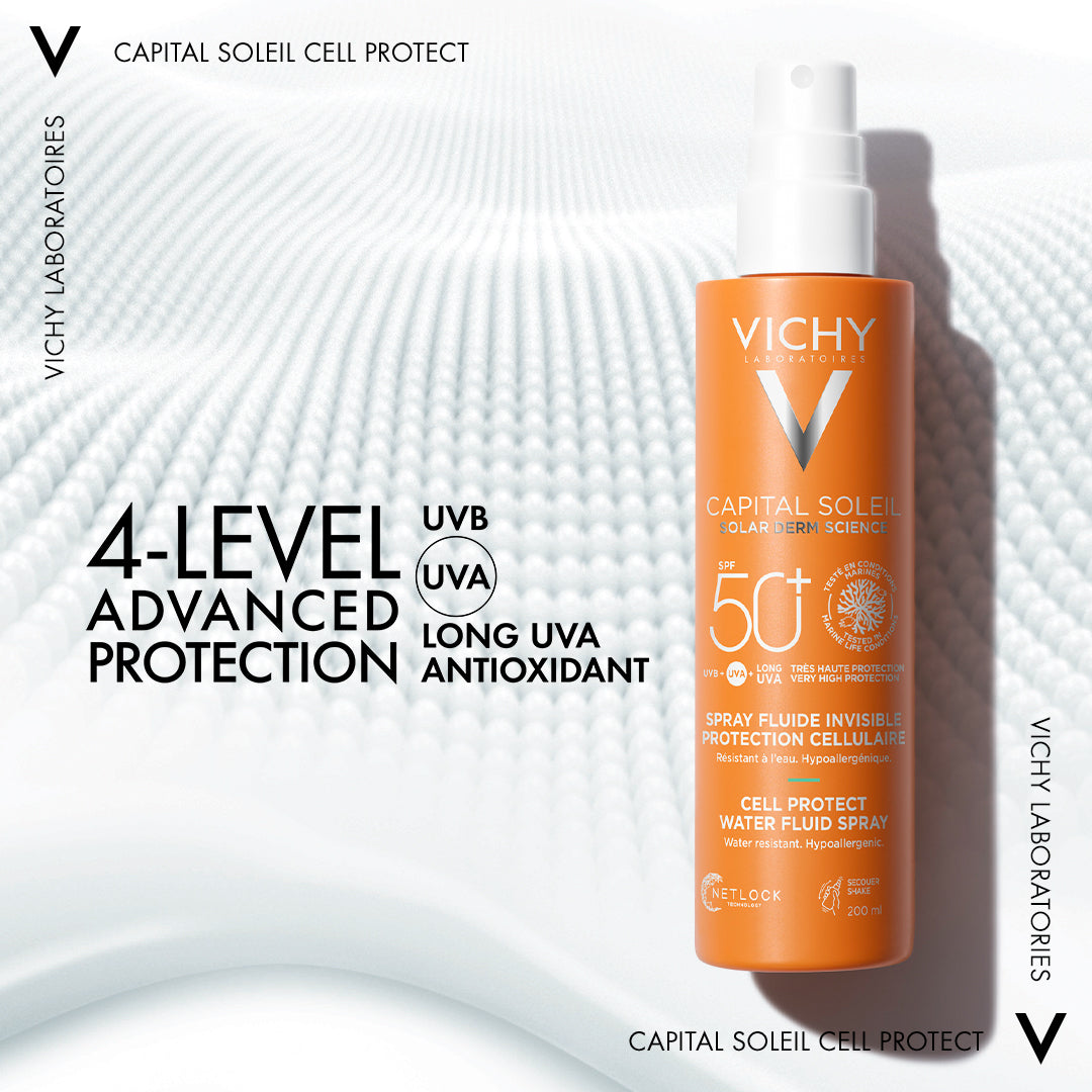 Vichy Capital Soleil SPF50+ Water Fluid Spray 200ml
