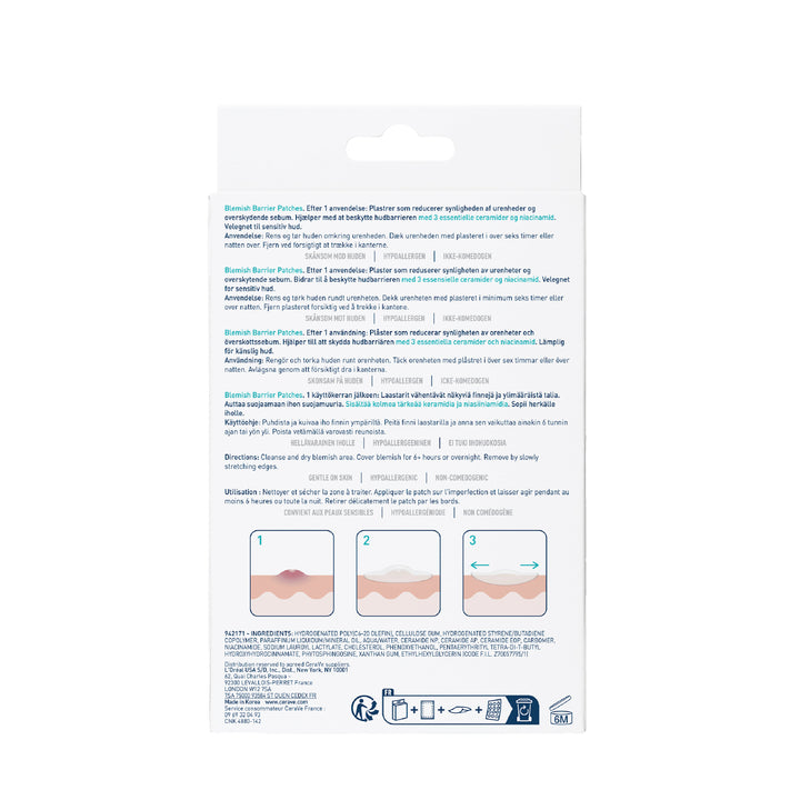 CERAVE BLEMISH BARRIER PATCH 22S
