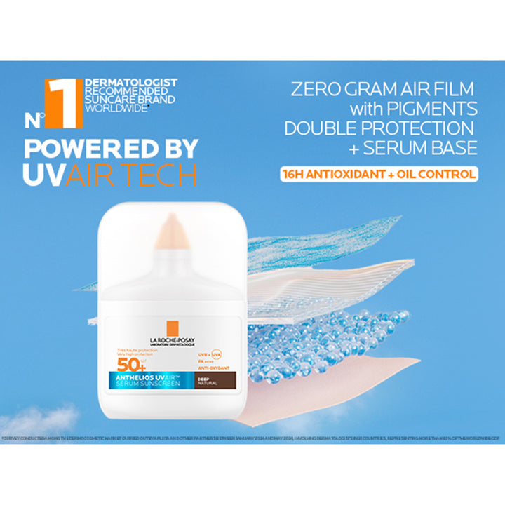 La Roche-Posay Anthelios UVAir SPF50+ Deep Natural Sun Serum 50ml