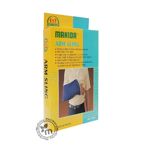Arm Sling HART200 Makida - An arm sling providing comfort and support for injured arms.
