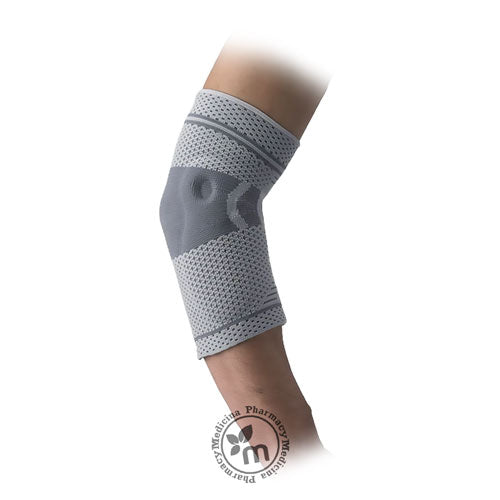 Compression Elbow Support with Silicone Pad HELO522 Makida - Elbow support with silicone padding for enhanced comfort and protection.