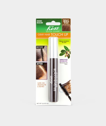 Kiss Bgc01 Black Quick Cover Root Touch-Up