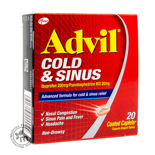 Advil Cold & Sinus 20s