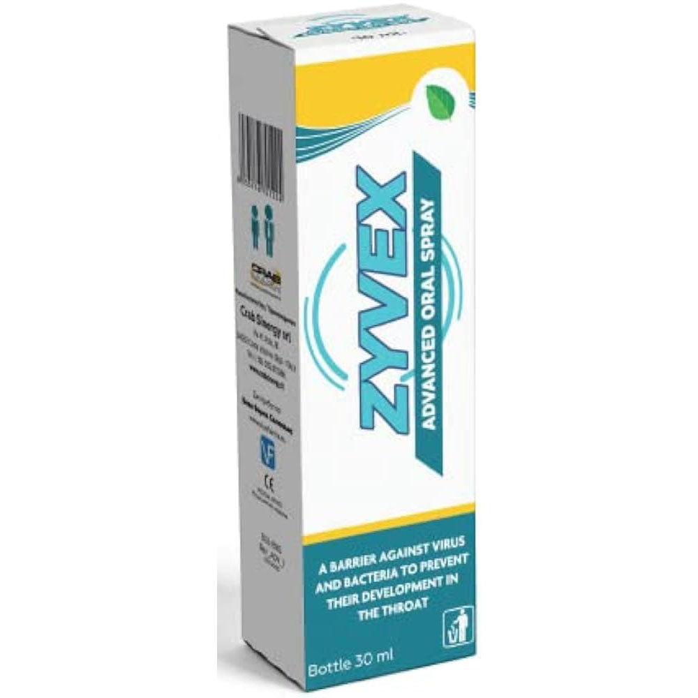 Zyvex Advanced Oral Spray 30Ml, neuroprotection formula for neuropathies, 30ml bottle.