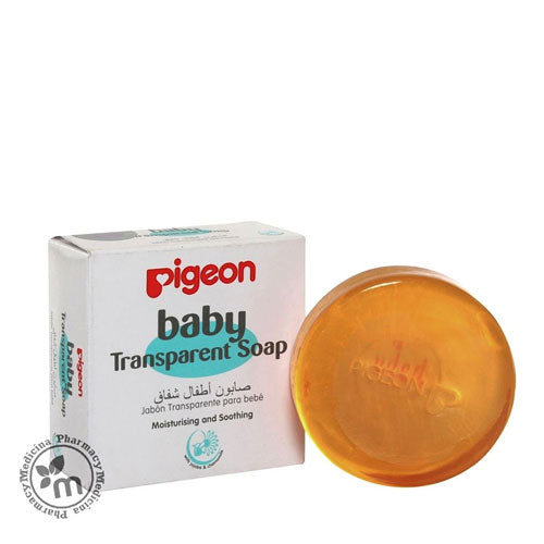 Pigeon Baby Transparent Soap With Case
