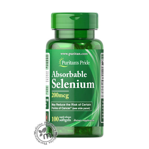 Puritans Pride Selenium 200 mcg