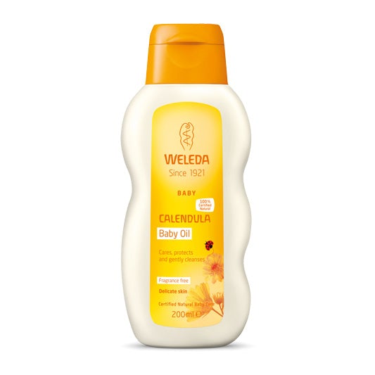 Calendula body oil offering intense hydration and nourishment, 200 ml.