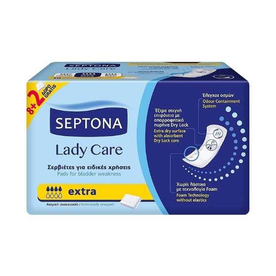 Septona Lady Care 8+2 Gratis Extra