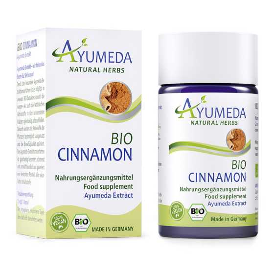 Ayumeda Bio Cinnamon Extract Capsules 60S