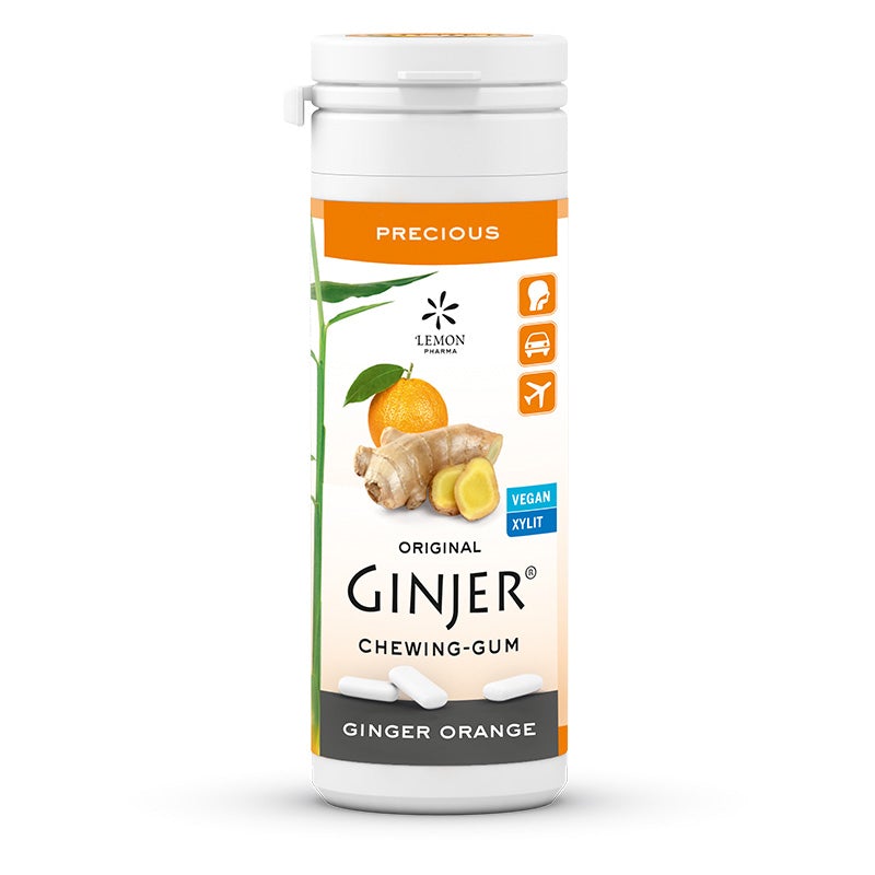 Ginjer Chewing Gum Orange 30G