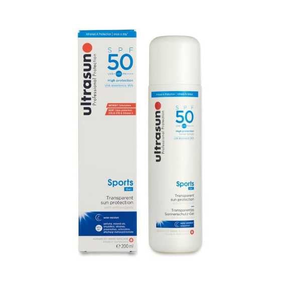 Ultrasun Sports Gel Spf50 200 Ml