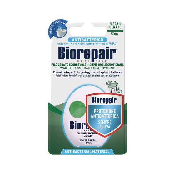 Biorepair Waxed Floss 50Mt Int X6