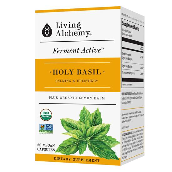 Living Alchemy Holy Basil Alive 60S Capsules