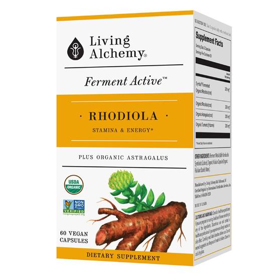 Living Alchemy Rhodiola Alive  Capsules 60S