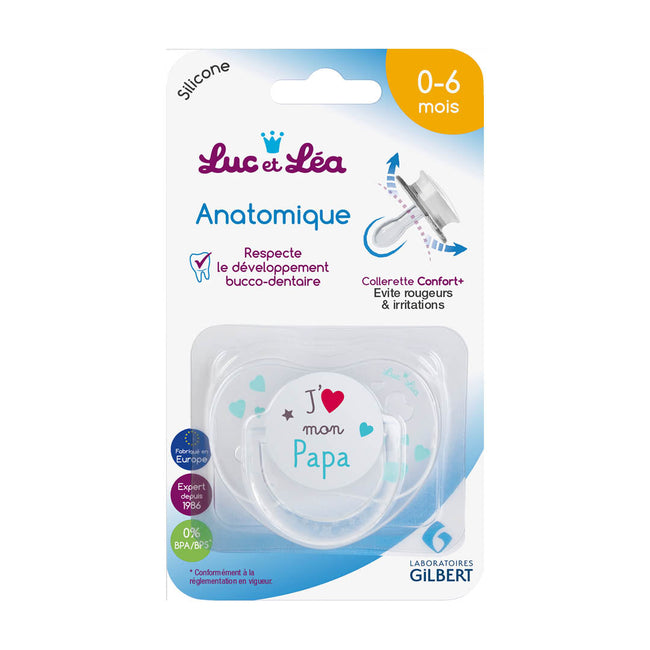 Lel Silicone Soother Ana Papa 0-6M - Gentle and Safe Baby Soother