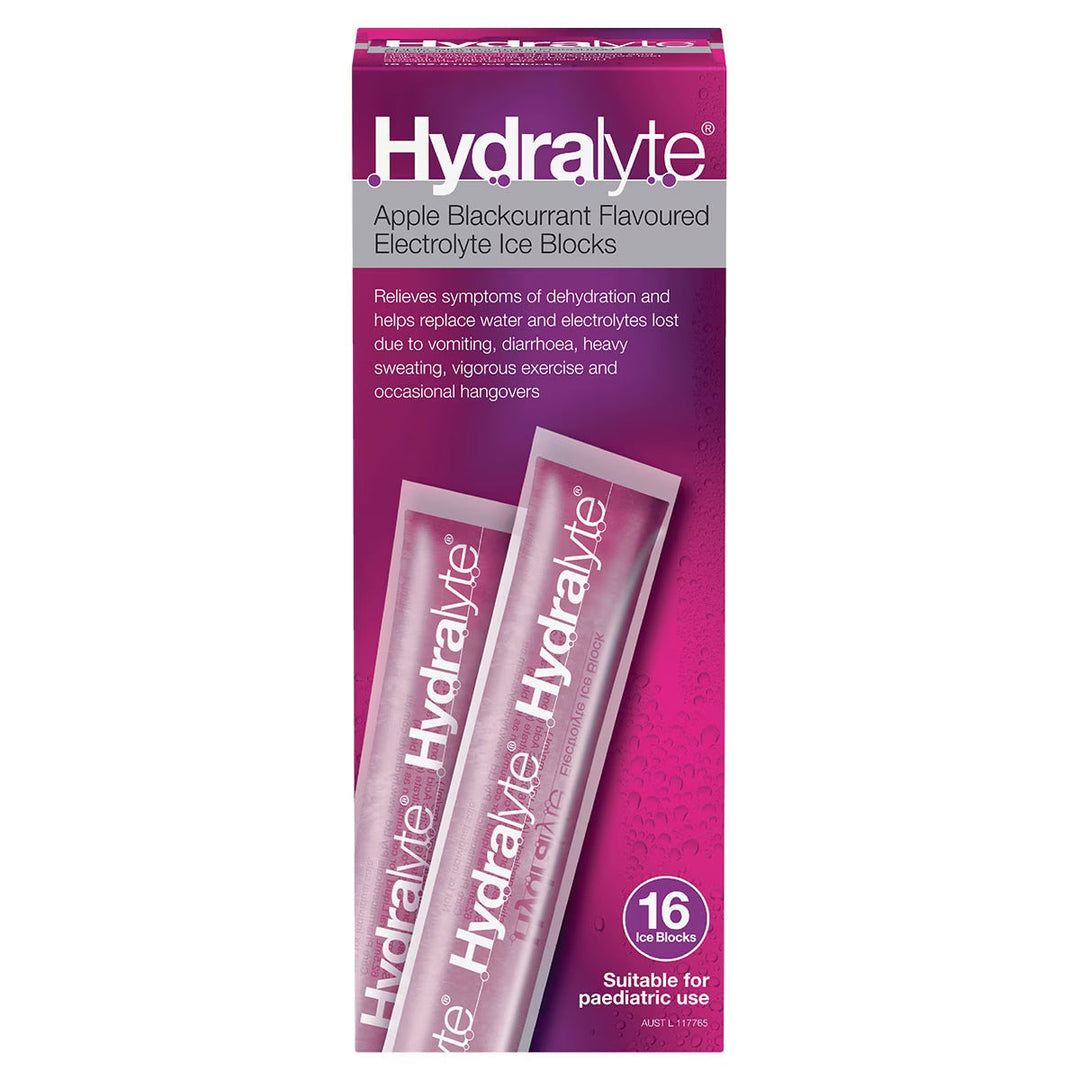 Hydralyte Apple Blackcurrant Electrolyte 16s