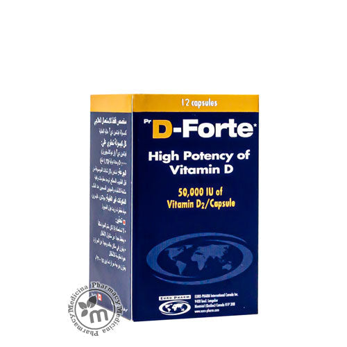 D-Forte 50,000 IU Capsules 12s