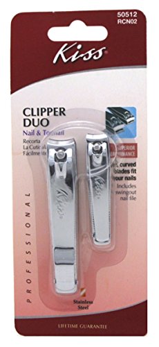 Kiss Rcn02 Nail & Toenail Clipper Duo 2S