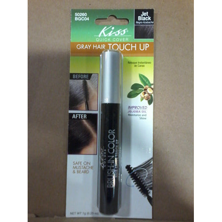 Kiss Bgc04 Jet Black Quick Cover Root Touch-Up