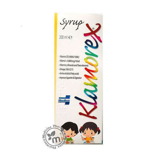 Klamorex Multivitamin Syrup | Medicina Pharmacy – Al Manara Pharmacy