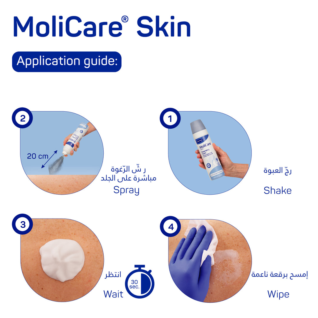 Molicare Skintegrity Cleansing Foam 400ml