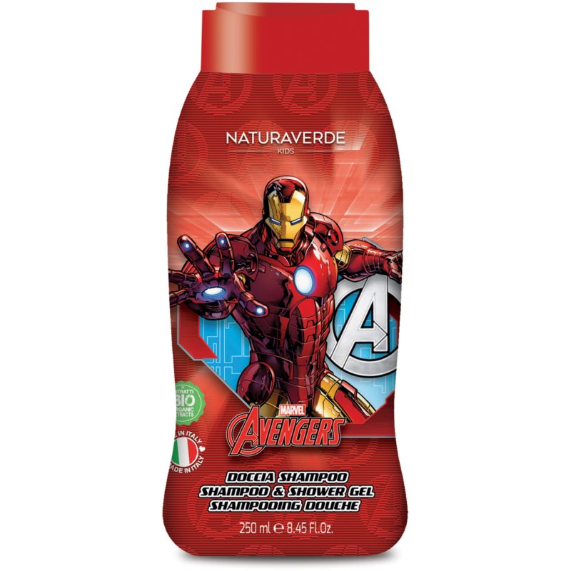 Naturaverde Kids Avengers Shampoo&Shower Gel 250Ml
