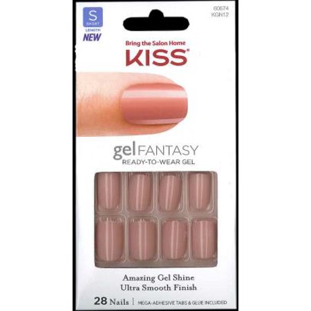 Kiss Kgn12C Fantasy Short Gel Nail 28S