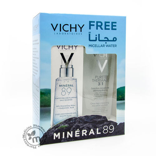 Vichy Mineral 89 + Free Micellar Water