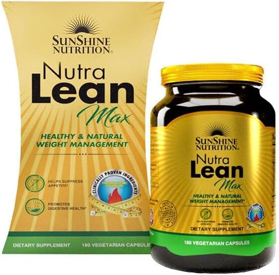 Sunshine Nutra Lean Max Capsules 180s